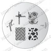 Placa para carimbo - Konad m61