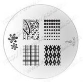 Placa para carimbo - Konad m60