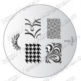 Placa para carimbo - Konad m63