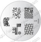 Placa para carimbo - Konad m70